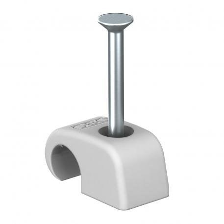 Obo 2027 30 Lgr Haft-Clip 10-14mm L30 Pp Lichtgrau Ral7035 2228831