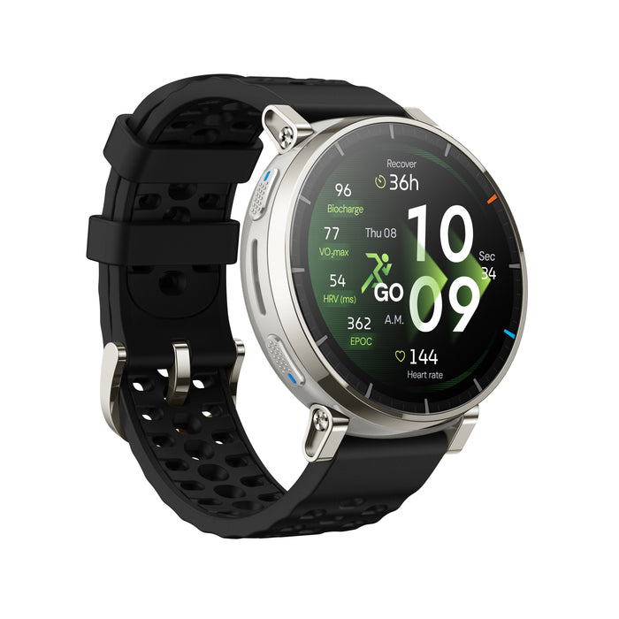Smartwatch  Amazfit Active 3 Premium 1.32" Amoled Táctil Gps Apex Silver