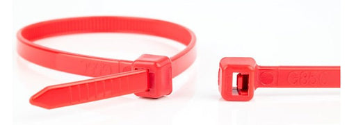 EAN 8717278572512 - WKK 110196271 presilla Brida reutilizable Plástico, Poliamida Rojo 100 pieza(s) imagen 1