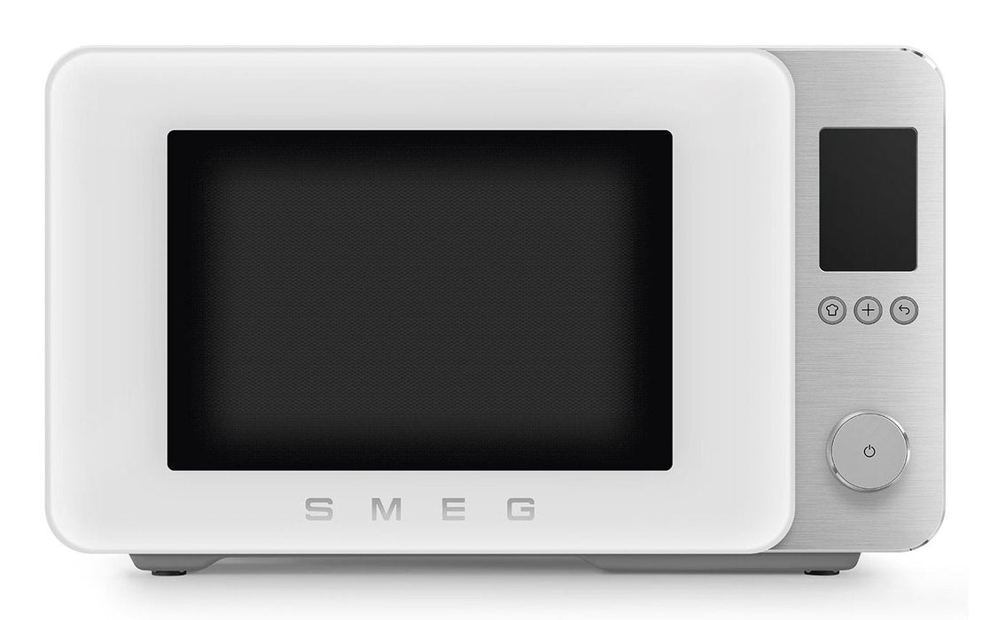 Microondas De Sobremesa Smeg Moc02whmeu Con Ventilador/Grill