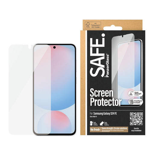 EAN 5715685012167 - PanzerGlass SAFE. by ® Screen Protector Samsung Galaxy S24 FE | Ultra-Wide Fit w. EasyAligner Protector d imagen 2