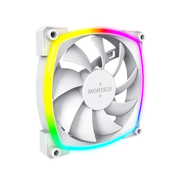 EAN 4710562747546 - Montech AX120 PWM Carcasa del ordenador, Procesador Módulo de ventilador 12 cm Blanco 1 pieza(s) imagen 1
