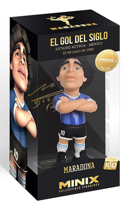 Figura Minix Gol Del Siglo Maradona 12cm