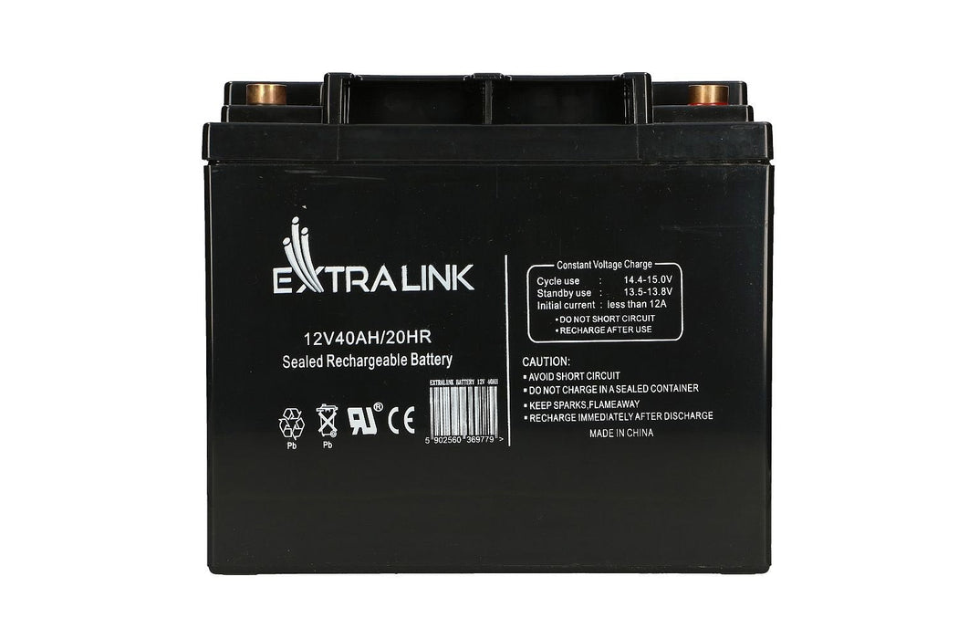 Extralink Akumulator Battery Accumulator 12v 40ah - Batterie - 40.000 Mah Sealed Lead Acid (Vrla) 13.5 V 12 Ah