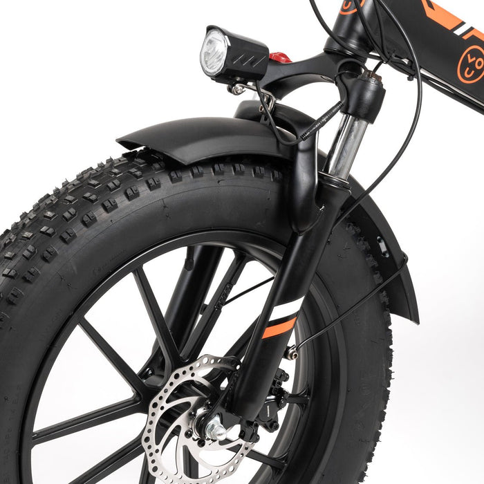 EAN 8436606900314 - Youin BK1201 bicicleta eléctrica Negro, Naranja Aluminio 20 50,8 cm (20") 27 kg imagen 6