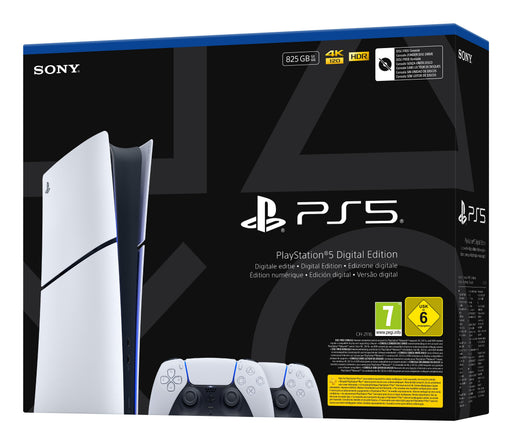EAN 8431305035114 - Sony Interactive Entertainment Playstation 5 Slim Digital 825 GB Wifi Negro, Blanco imagen 2