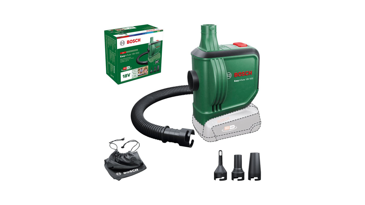EAN 4053423240115 - Bosch EasyInflate 18V-500 bomba de aire eléctrica 0,03 bar 530 l/min imagen 4