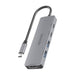 EAN 8435739903568 - AISENS ASUC-5P028-GR base para portátil y replicador de puertos Alámbrico USB 3.2 Gen 1 (3.1 Gen 1) Type- imagen 3