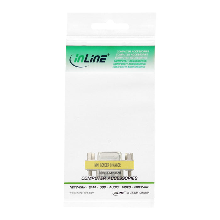 Adaptador Inline De 15 Pines Hd Vga / S-Vga Macho A Hembra