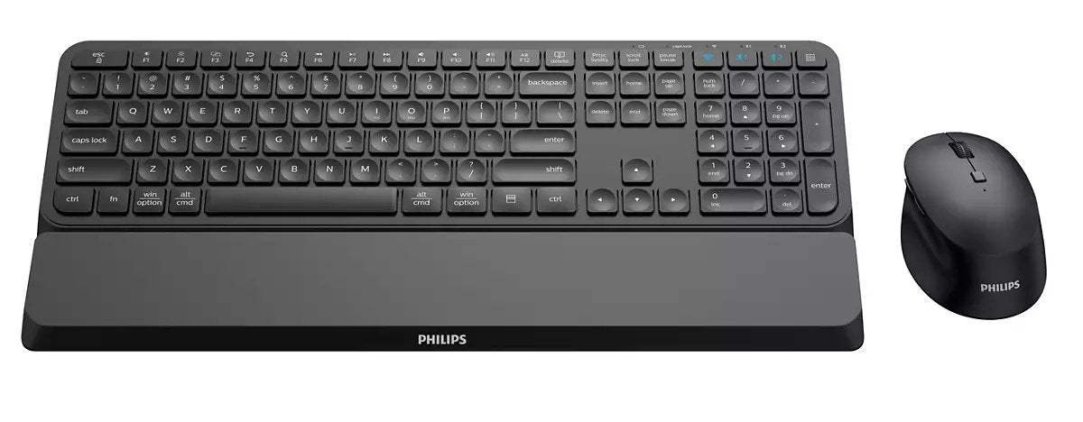 EAN 8712581778989 - Philips 6000 series SPT6607B/00 teclado Ratón incluido Hogar RF Wireless + Bluetooth Inglés de EE. UU. Ne imagen 4