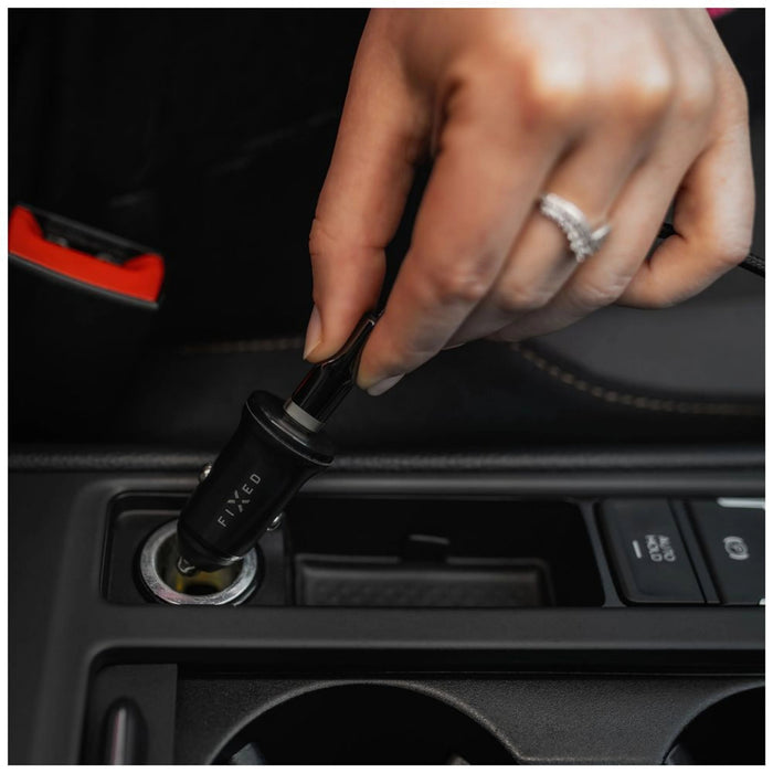 EAN 8591680164592 - FIXED FIXCC20N-C-BK cargador de dispositivo móvil Universal Negro Encendedor de cigarrillos Carga rápida  imagen 8