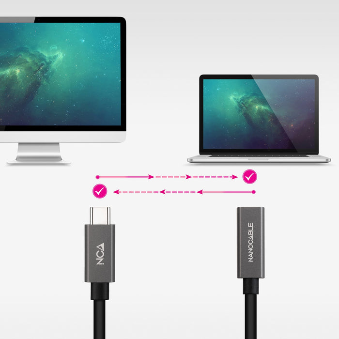 EAN 8433281014114 - Nanocable 10.01.4402 cable USB USB 3.2 Gen 2x2 USB C imagen 5