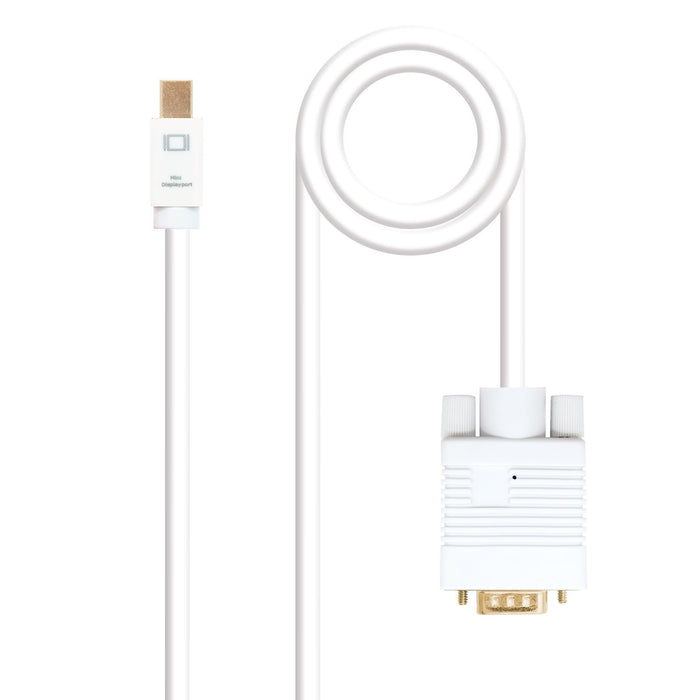 EAN 8433281008595 - Nanocable 10.15.4103 adaptador de cable de vídeo 3 m Mini DisplayPort VGA (D-Sub) imagen 1