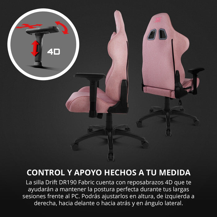 Silla Gaming Drift Dr190 Rosa