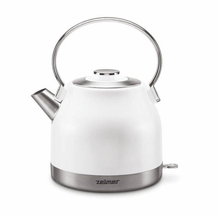 Tetera  Zelmer Zck7940 Eléctrica 1,5 L 2200 W Acero Inoxidable, Blanco