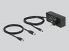 EAN 4043619636693 - DeLOCK 63669 hub de interfaz USB 3.2 Gen 1 (3.1 Gen 1) Type-B 5000 Mbit/s Gris imagen 2