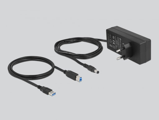 EAN 4043619637386 - DeLOCK 63738 hub de interfaz USB 3.2 Gen 1 (3.1 Gen 1) Type-B 5000 Mbit/s Gris imagen 2