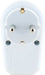 EAN 4004005039597 - Schwaiger STVT1000 adaptador de enchufe eléctrico Tipo F Blanco imagen 4