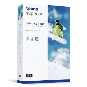 EAN 4011211074328 - inapa-tecno tecno Superior 100g 210x297 R papel para impresora de inyección de tinta A4 (210x297 mm) 500  imagen 1