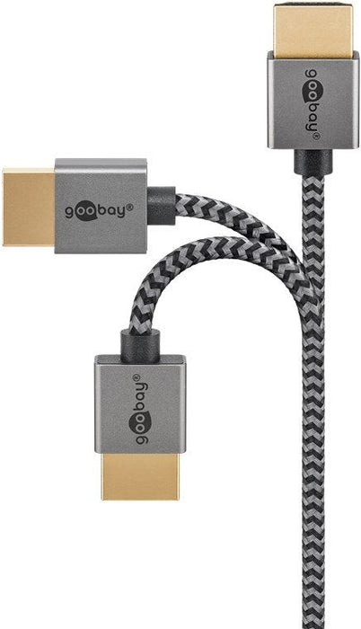 Cable Goobay 75753 Hdmi 2 M Hdmi Tipo A (Estándar) Gris