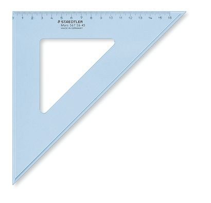 EAN 4007817534038 - Staedtler Mars 567 Regla de escritorio 260 mm Plástico Azul, Transparente 1 pieza(s) imagen 1