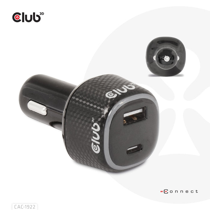 EAN 8719214472795 - CLUB3D CAC-1922 cargador de dispositivo móvil Portátil Negro Encendedor de cigarrillos Auto imagen 8