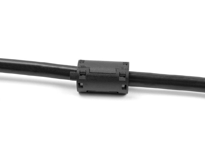 Delock 80947 Núcleo De Ferrita / Anillo De Ferrita Para Cable Redondo 11 Mm 2 Piezas Negro