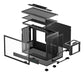 EAN 6933412765356 - DeepCool CH160 PLUS Small Form Factor (SFF) Negro imagen 10