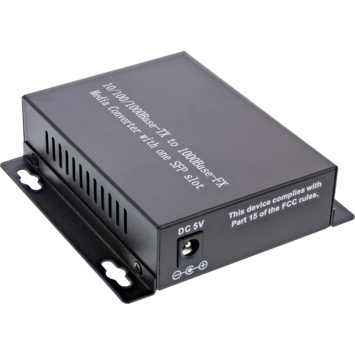 Inline Convertidor De Medios 10/100/1000mb/S Tp A Sfp Fo (Para Lc Duplex), Sm, 20km
