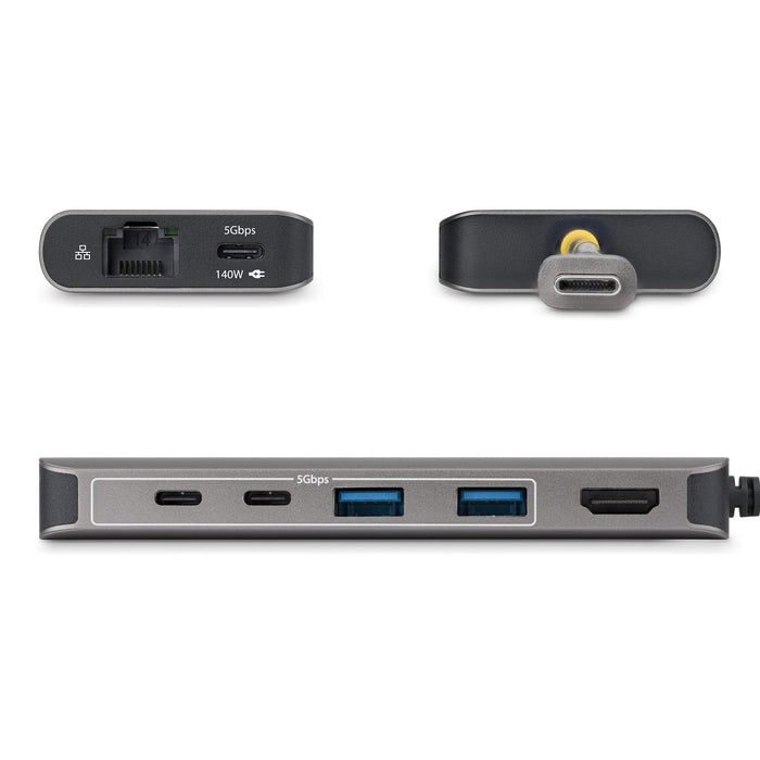 Mini Dock Hub Multipuertos Usb-C/Hdmi Pd 140w 4k60hz