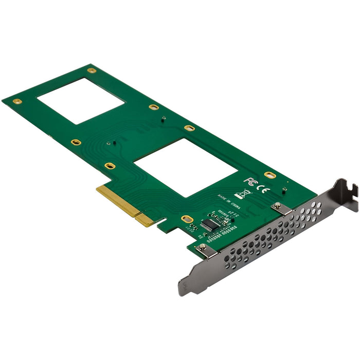 Inline Pcie Tarjeta A 2x Interno U.2 Nvme Sff-8639  Bifurcation - Pcie X8 - Schmal