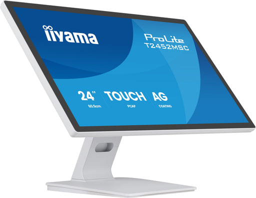 EAN 4948570127252 - iiyama T2452MSC-W2AG pantalla para PC 61 cm (24") 1920 x 1080 Pixeles Full HD LED Pantalla táctil Blanco imagen 1