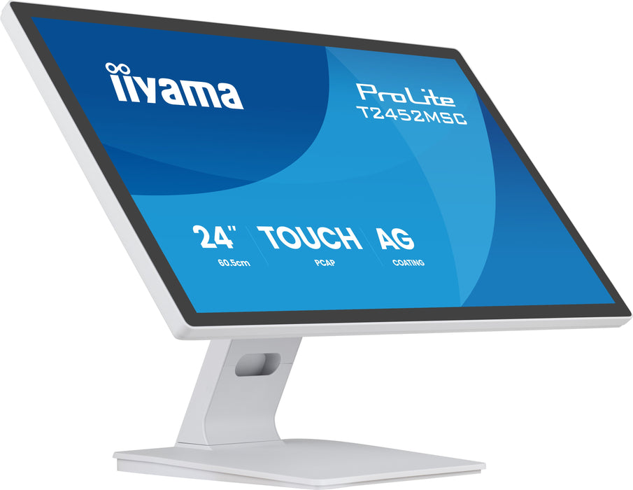 EAN 4948570127252 - iiyama T2452MSC-W2AG pantalla para PC 61 cm (24") 1920 x 1080 Pixeles Full HD LED Pantalla táctil Blanco imagen 1