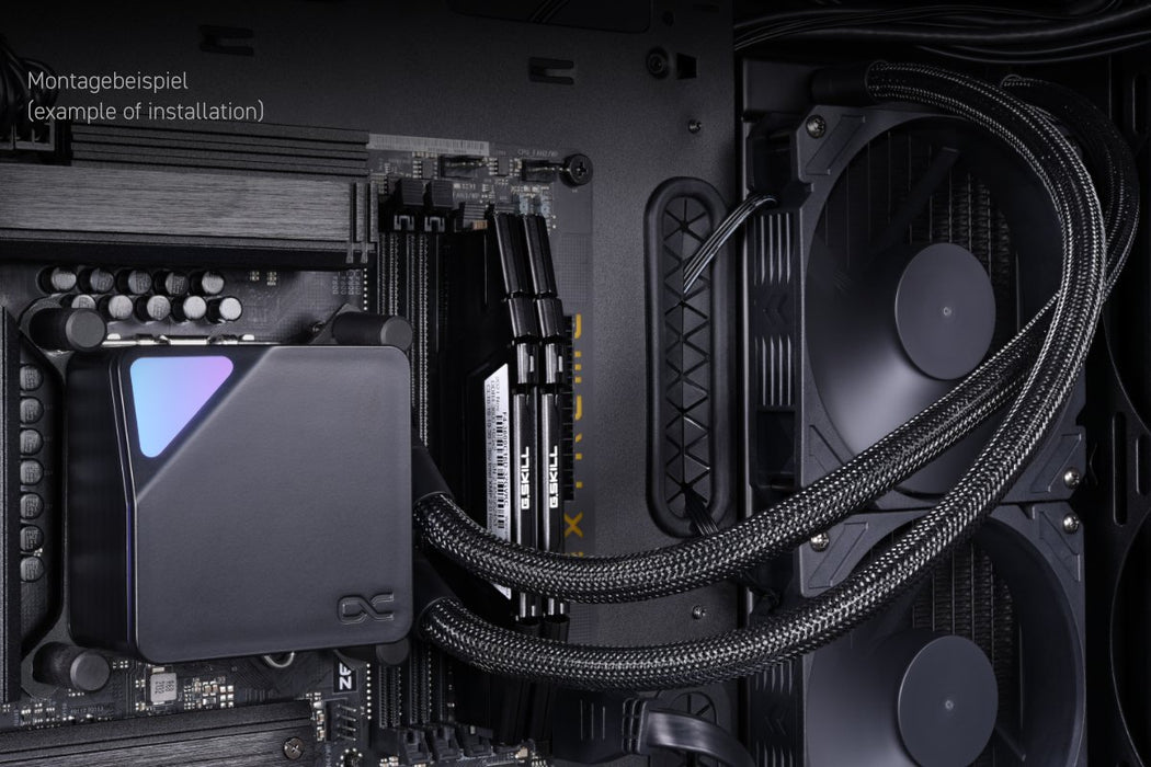 EAN 4250197130530 - Alphacool Core Ocean T38 AIO 280mm Procesador Sistema de refrigeración líquida todo en uno 14 cm Negro 1  imagen 8