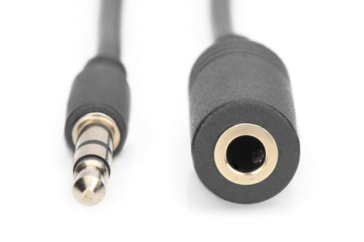 EAN 4016032325390 - Digitus AK-510200-050-S cable de audio 5 m 3,5mm Negro imagen 2