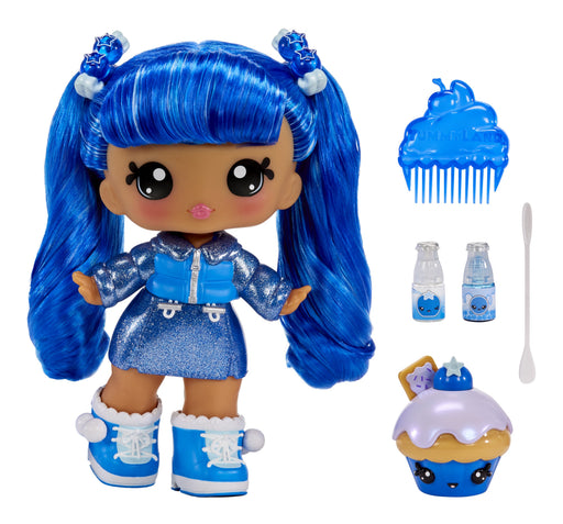 EAN 0035051120803 - MGA Entertainment Yummiland Large Doll + Lipgloss Pet- Rory Blueberry imagen 1