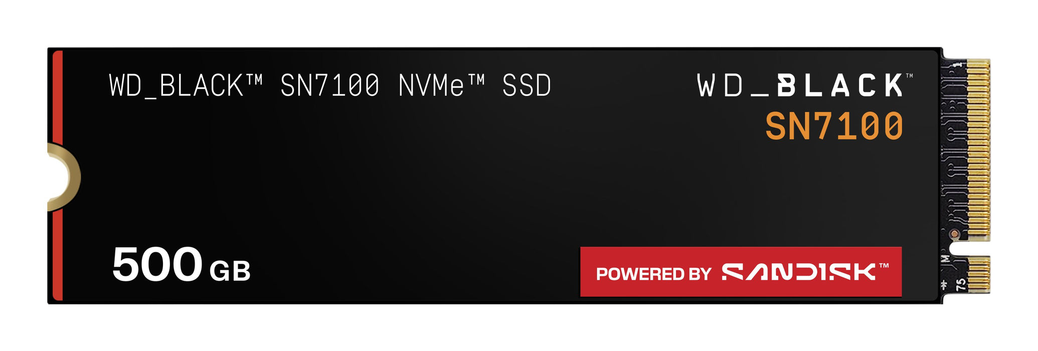 EAN 0718037893662 - SanDisk Black WD_BLACK SN7100 NVMe 500 GB M.2 PCI Express 4.0 imagen 1