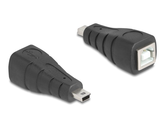 Delock Usb 2.0 Adapter Mini Usb 5pin Stecker Zu Usb B Buchse