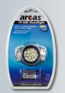 EAN 4260030259229 - Camelion 307 10005 Linterna con cinta para cabeza LED imagen 1