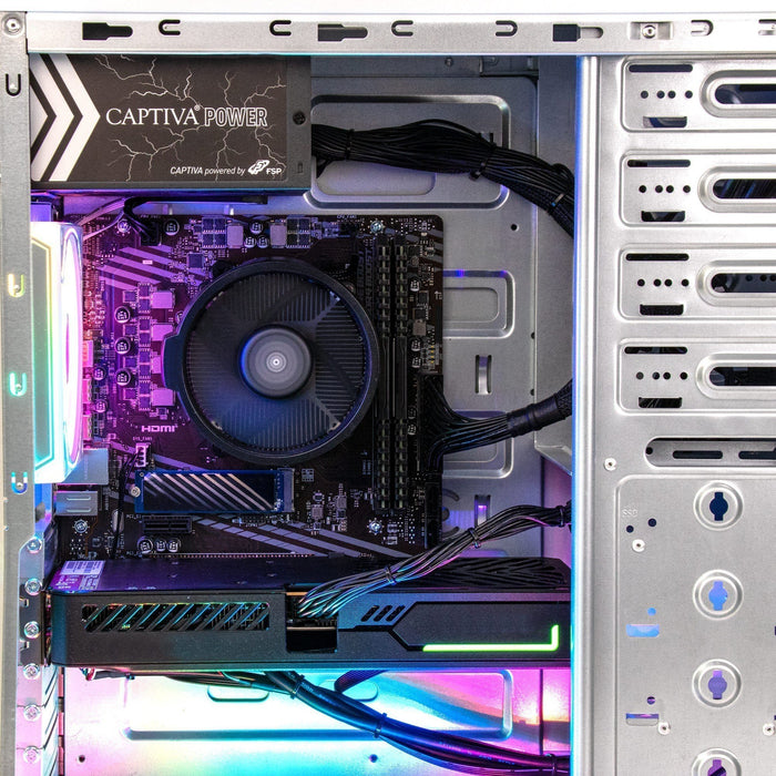 EAN 4046373929629 - CAPTIVA 92962 PCs/estación de trabajo AMD Ryzen™ 5 5500 16 GB DDR4-SDRAM 500 GB SSD NVIDIA GeForce RTX 50 imagen 5