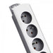 EAN 5901878502977 - Qoltec 50297 base múltiple 1,8 m 6 salidas AC Interior Gris, Blanco imagen 4