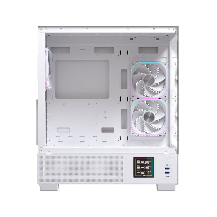 EAN 6977277360028 - Einarex EXCS-PR-51DR-W carcasa de ordenador Midi Tower Blanco imagen 5