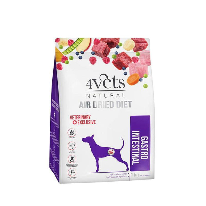 4vets Alimento Seco Gastrointestinal Para Perros Con Trastornos Digestivos 1kg