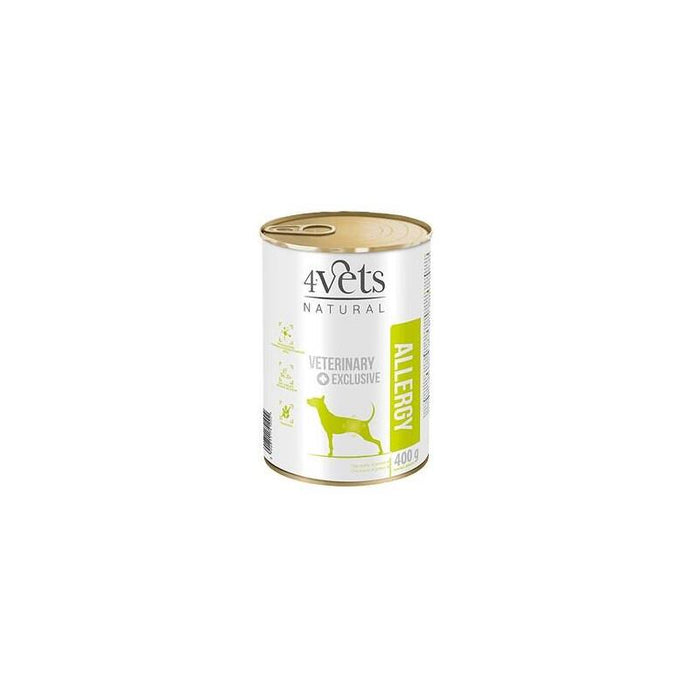4vets Natural Allergy Lamb Dog - Comida Húmeda Para Perros - 400 G