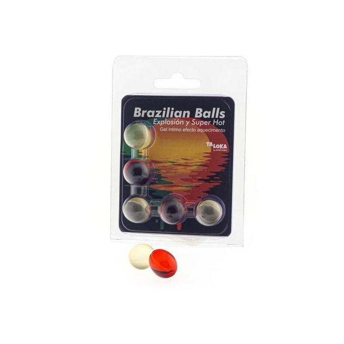 5  Brazilian Balls Explosion De Aromas Gel Excitante Efecto Supercalentamiento
