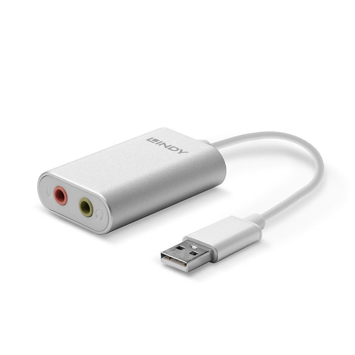 EAN 4002888429269 - Lindy 42926 convertidor de audio Plata, Blanco imagen 3