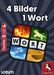 EAN 4250231717857 - Pegasus 4 Bilder 1 Wort - Das Kartenspiel 4 Pics 1 Word 20 min Juego De Cartas Familia imagen 3