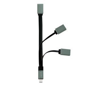 EAN 4052792048728 - LogiLink UA0315 hub de interfaz USB 3.2 Gen 1 (3.1 Gen 1) Type-C 5000 Mbit/s Negro, Gris imagen 4