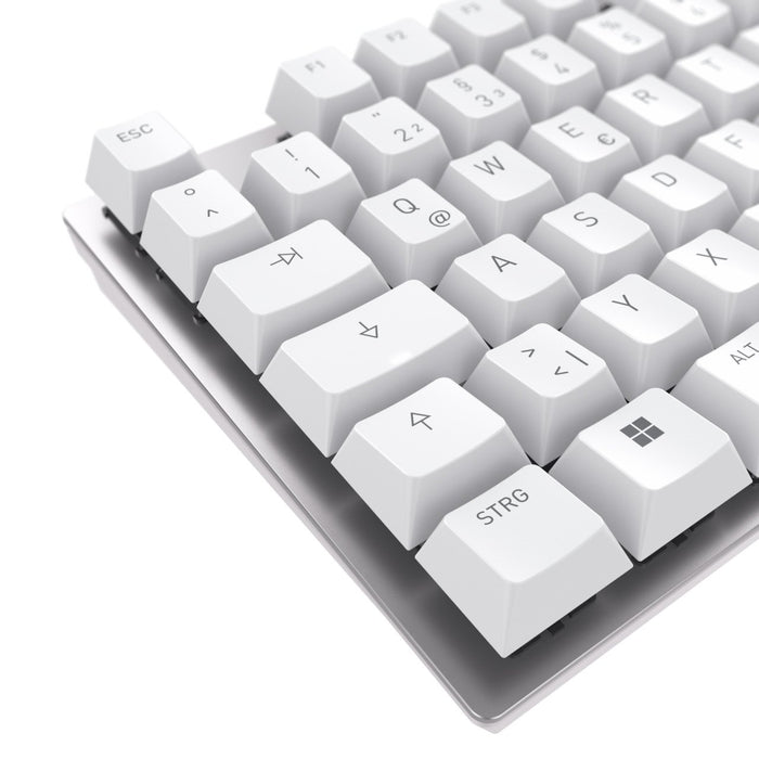 EAN 4025112111051 - CHERRY KC 200 MX teclado Universal USB QWERTZ Alemán Plata, Blanco imagen 5