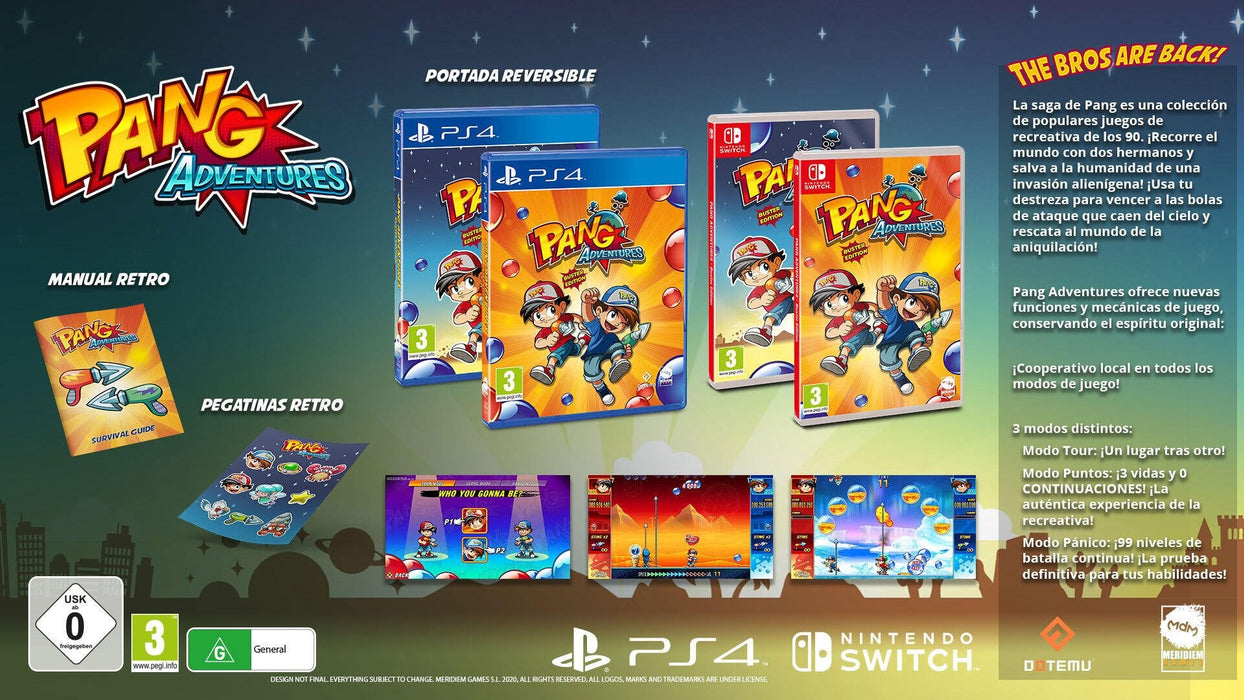 Pang Adventures Buster Edition